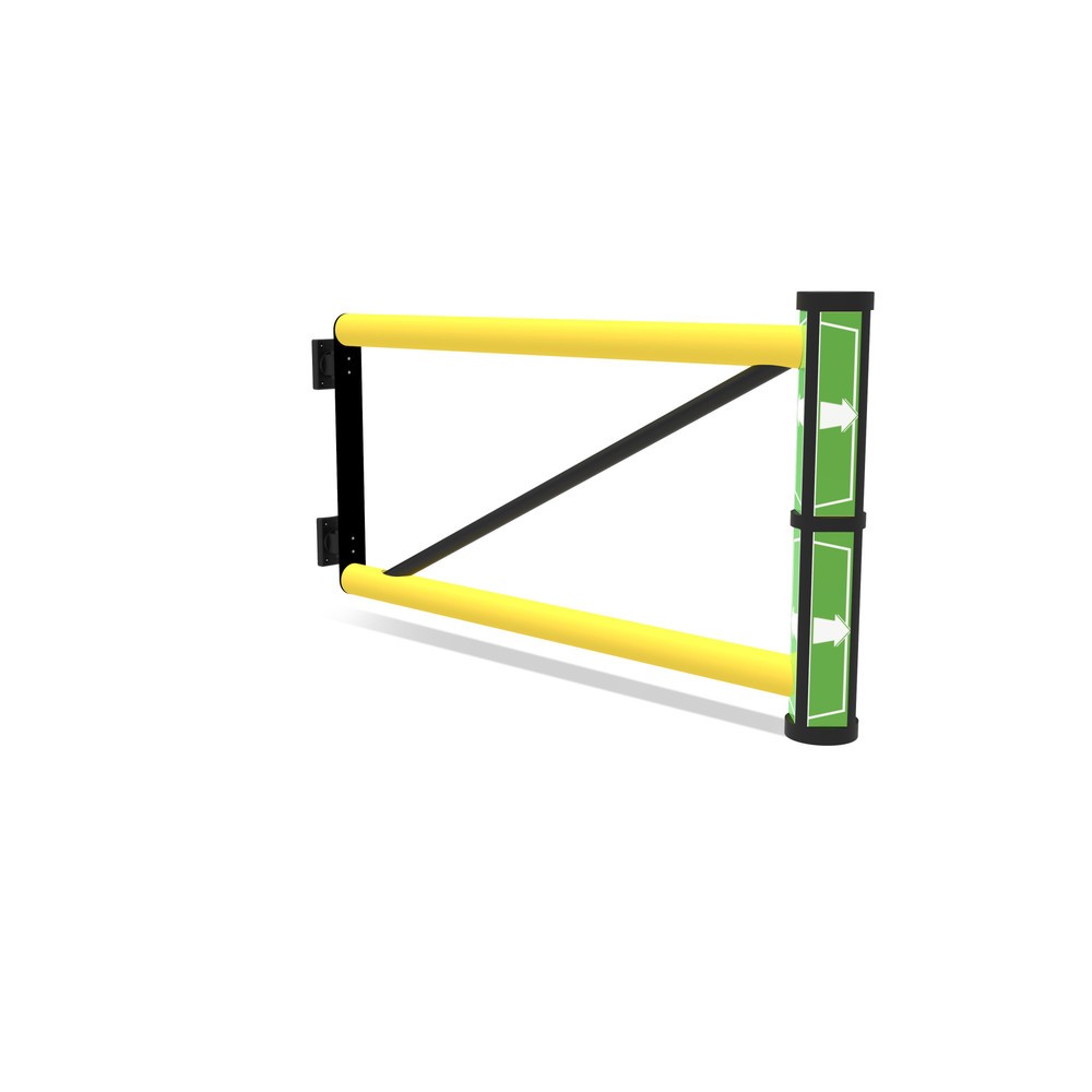 Imagem do produto n.º 8: Dancop porta basculante para barreira de proteção contra embate "Delta", para utilização em espaços interiores e exteriores, A x L 1200 x 1.200 mm