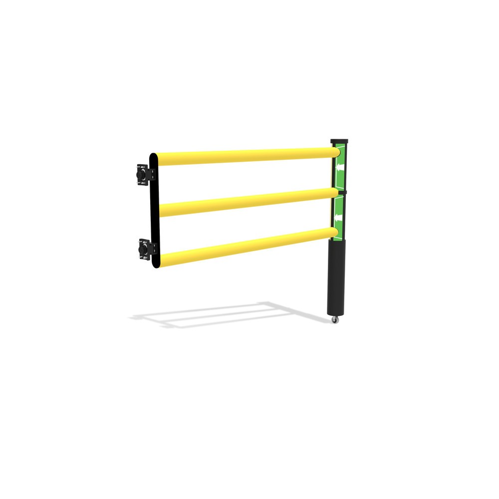 Imagem do produto n.º 8: Dancop porta basculante para barreira de proteção contra embate "Delta", para utilização em espaços interiores e exteriores, A x L 1200 x 1.500 mm
