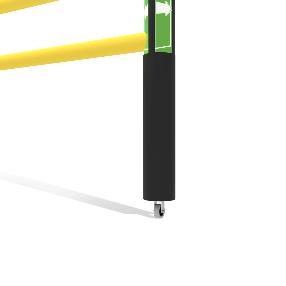 Imagem do produto n.º 10: Dancop porta basculante para barreira de proteção contra embate "Delta", para utilização em espaços interiores e exteriores, A x L 1200 x 1.750 mm