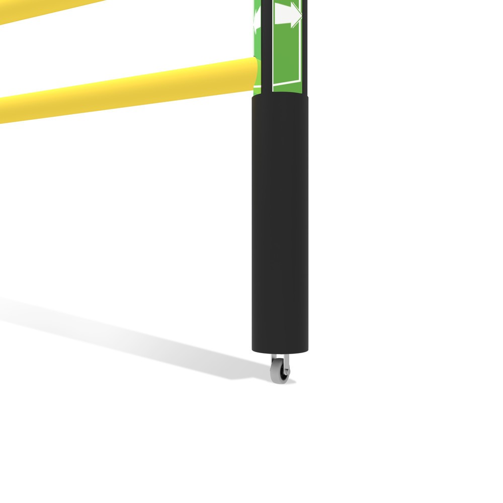 Imagem do produto n.º 10: Dancop porta basculante para barreira de proteção contra embate "Delta", para utilização em espaços interiores e exteriores, A x L 1200 x 2.000 mm
