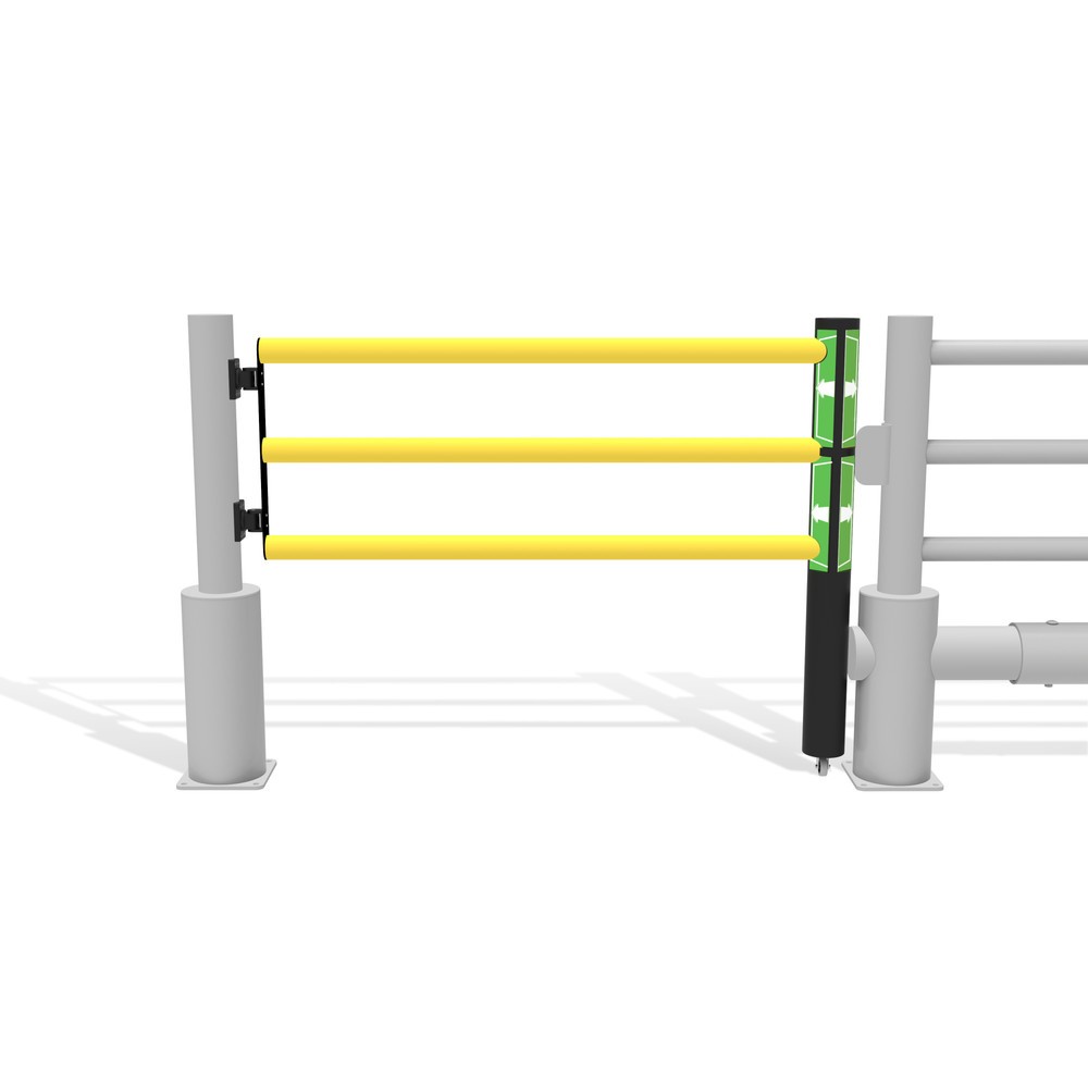 Imagem do produto n.º 11: Dancop porta basculante para barreira de proteção contra embate "Delta", para utilização em espaços interiores e exteriores, A x L 1200 x 1.500 mm