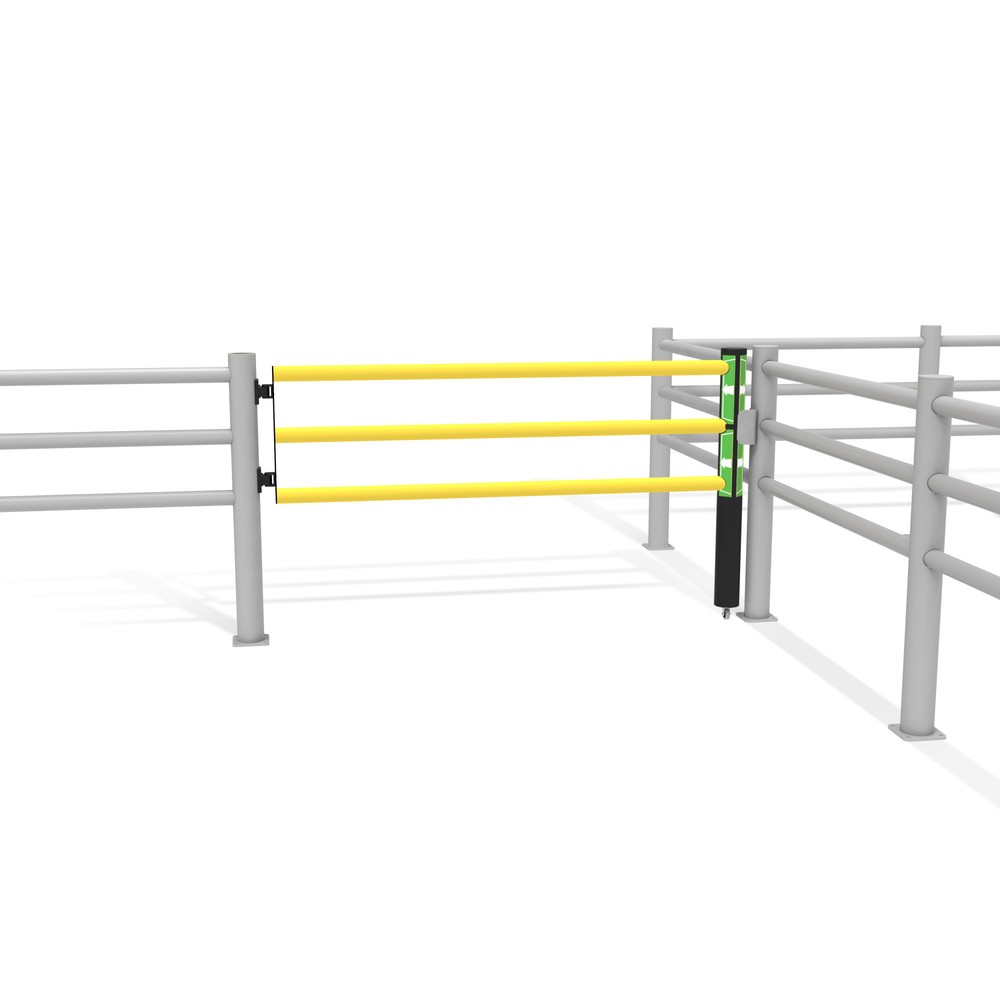 Imagem do produto n.º 11: Dancop porta basculante para barreira de proteção contra embate "Delta", para utilização em espaços interiores e exteriores, A x L 1200 x 2.000 mm