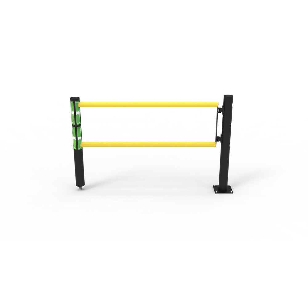 Imagem do produto n.º 12: Dancop porta basculante para barreira de proteção contra embate "Delta", para utilização em espaços interiores e exteriores, A x L 1200 x 1.750 mm