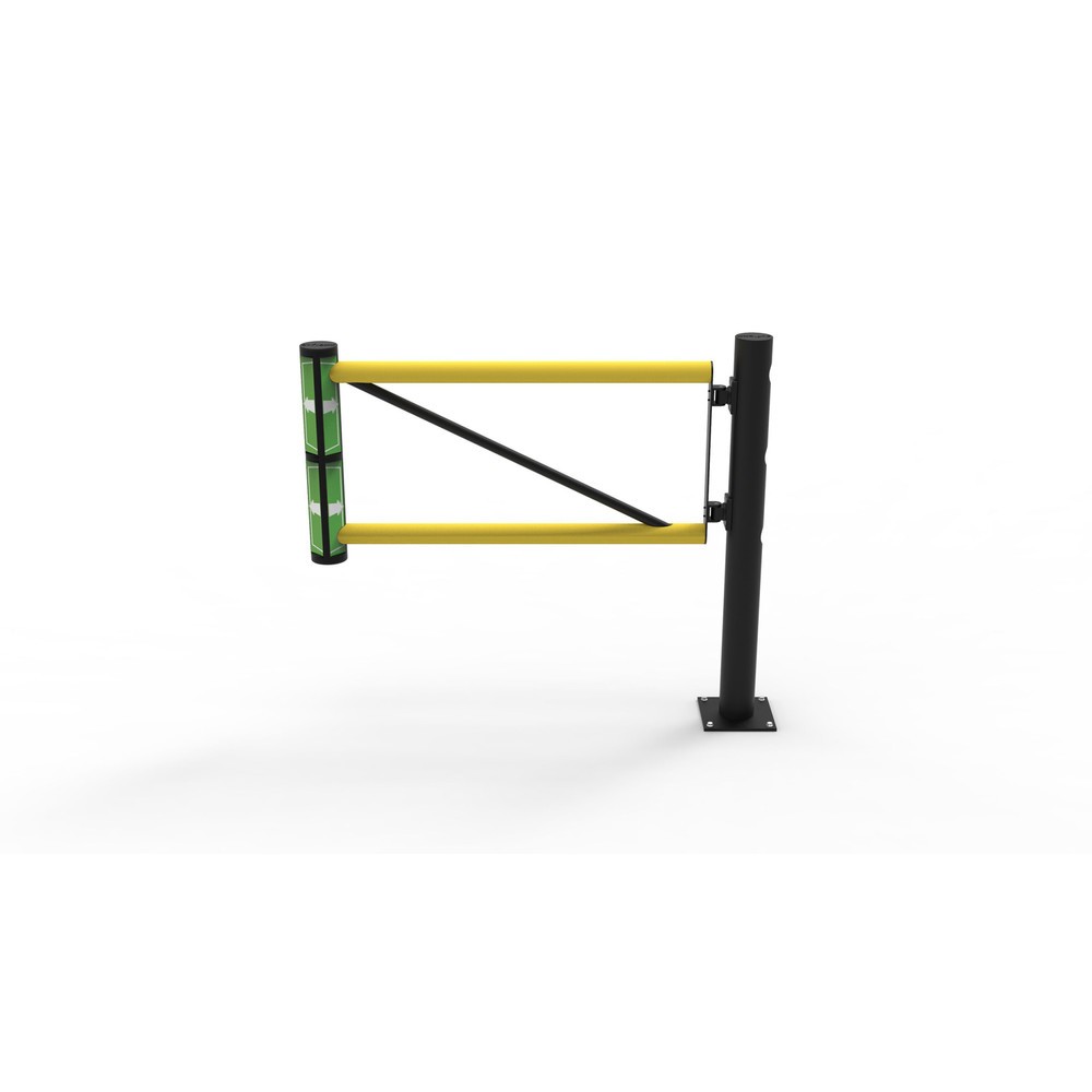 Imagem do produto n.º 12: Dancop porta basculante para barreira de proteção contra embate "Delta", para utilização em espaços interiores e exteriores, A x L 1200 x 1.200 mm