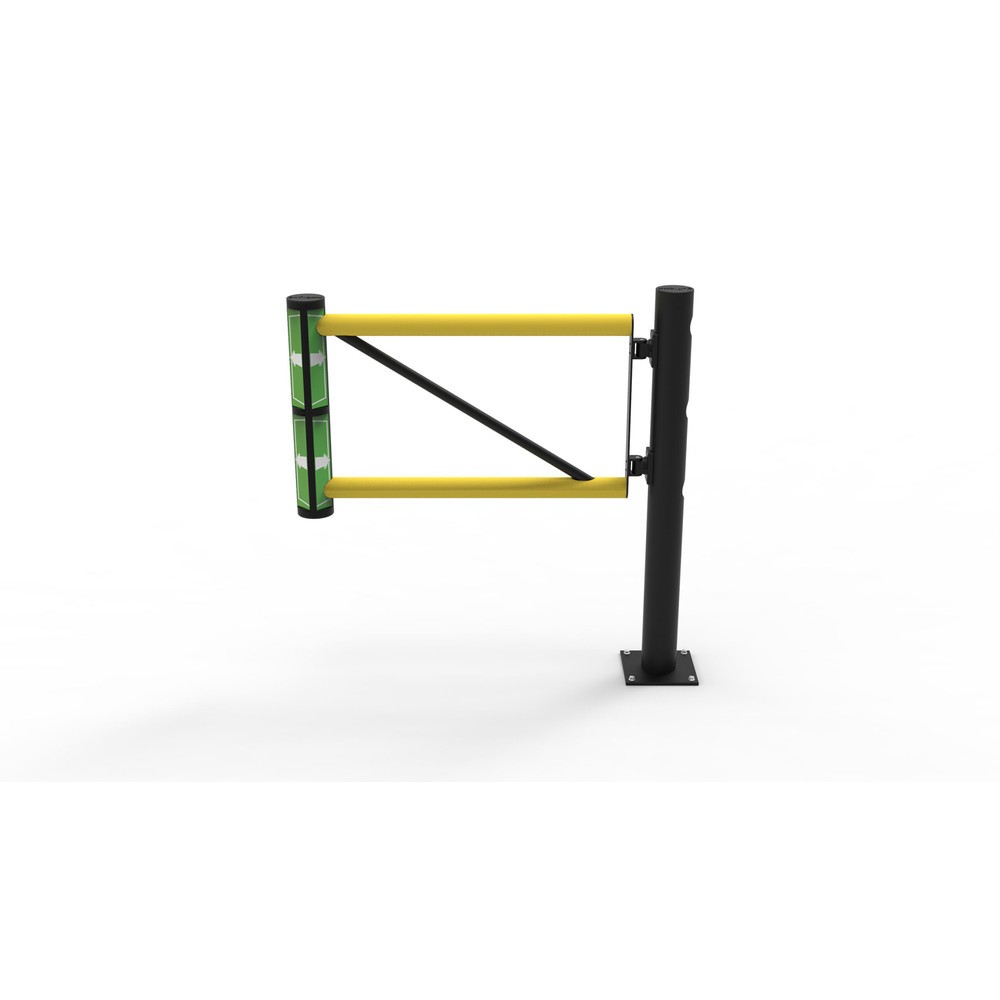 Imagem do produto n.º 12: Dancop porta basculante para barreira de proteção contra embate "Delta", para utilização em espaços interiores e exteriores, A x L 1200 x 1.000 mm