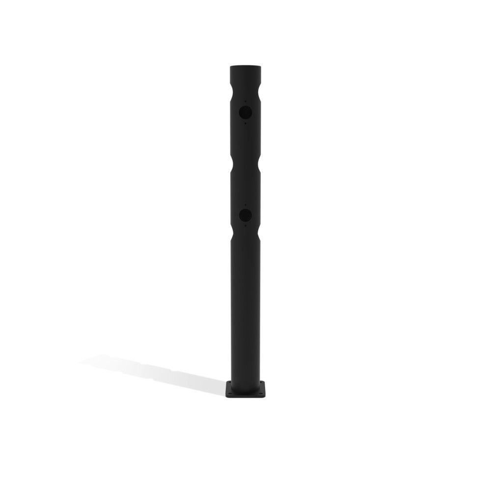 Imagem do produto n.º 3: Dancop postes de canto para porta basculante das barreiras de segurança "Delta", para utilização em espaços interiores e exteriores