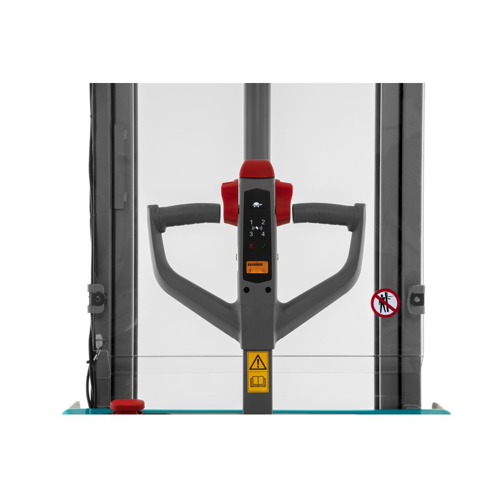 Imagem do produto n.º 4: Porta-paletes elétrico Ameise® PSE 1.2, mastro de elevação telescópico duplo, altura de elevação de 2900 mm, capacidade de carga de 1200 kg
