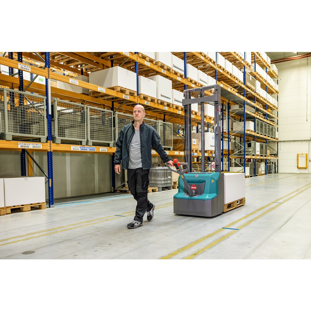 Imagem do produto n.º 10: Porta-paletes elétrico Ameise® PSE 1.2, mastro de elevação telescópico duplo, altura de elevação de 2900 mm, capacidade de carga de 1200 kg