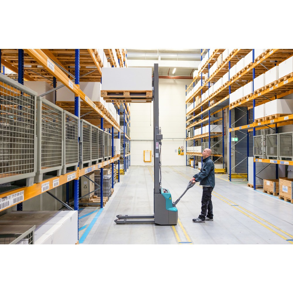 Imagem do produto n.º 11: Porta-paletes elétrico Ameise® PSE 1.2, mastro de elevação telescópico duplo, altura de elevação de 2900 mm, capacidade de carga de 1200 kg