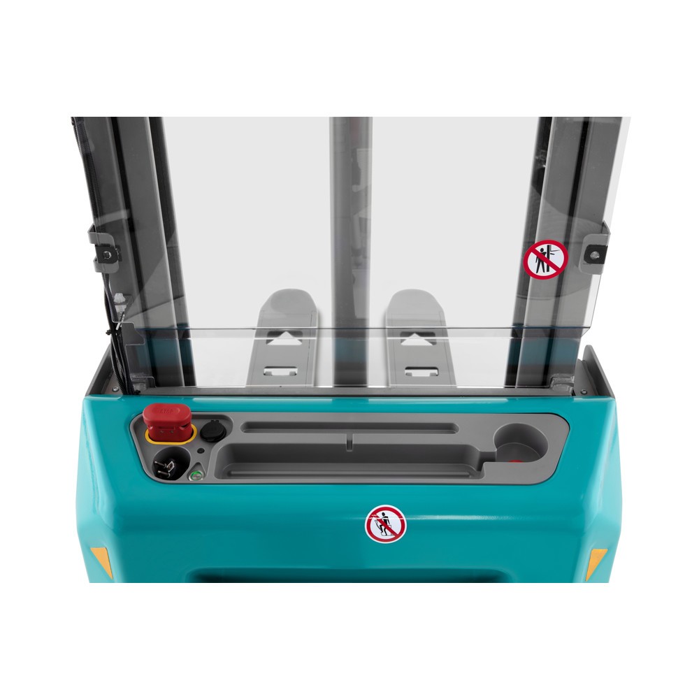 Imagem do produto n.º 5: Porta-paletes elétrico Ameise® PSE 1.2, mastro de elevação telescópico duplo, altura de elevação de 2900 mm, capacidade de carga de 1200 kg