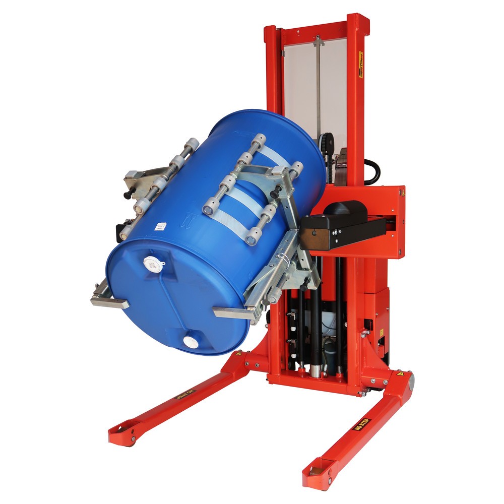 Imagem do produto n.º 2: Logitrans inclinador de múltiplos bidões elétrico, rotativo, braços rotativos ajustáveis
