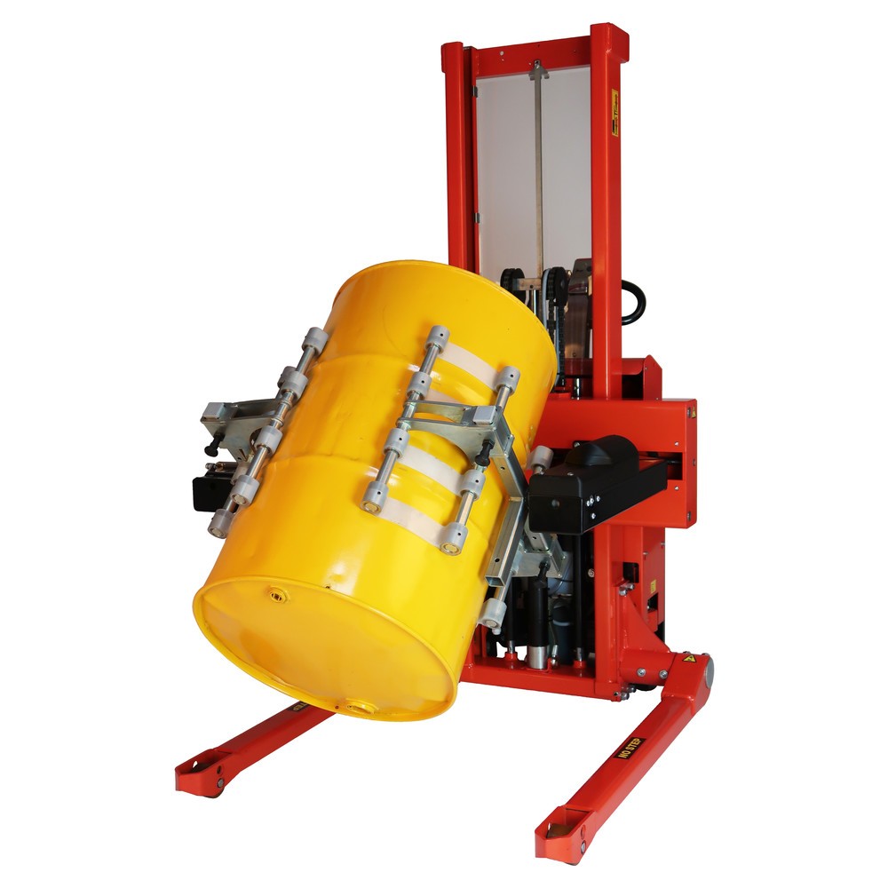 Imagem do produto n.º 3: Logitrans inclinador de múltiplos bidões elétrico, rotativo, braços rotativos ajustáveis