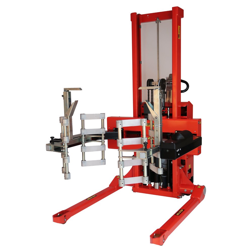Imagem do produto n.º 1: Logitrans inclinador de múltiplos bidões elétrico, rotativo, braços rotativos ajustáveis