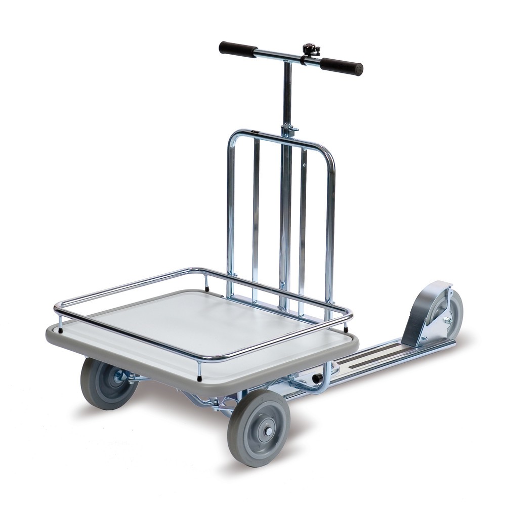 Imagem do produto: Trotinete de serviço Ergobjörn premium com superfície de carregamento traseira, com rebordo