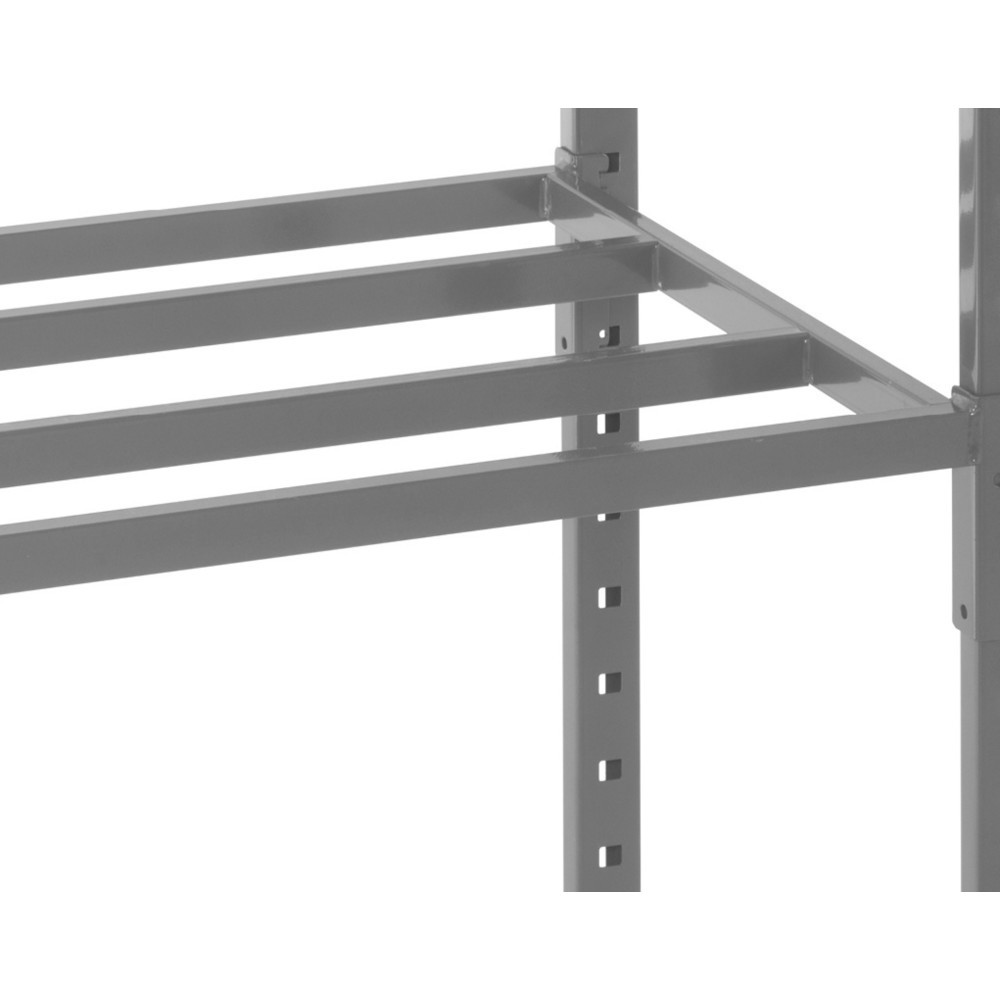 Imagem do produto n.º 3: Prateleira para estante para picking ManOrga, com prateleiras em aço tubular, carga de 500 kg por prateleira, LxP 1010 x 500 mm