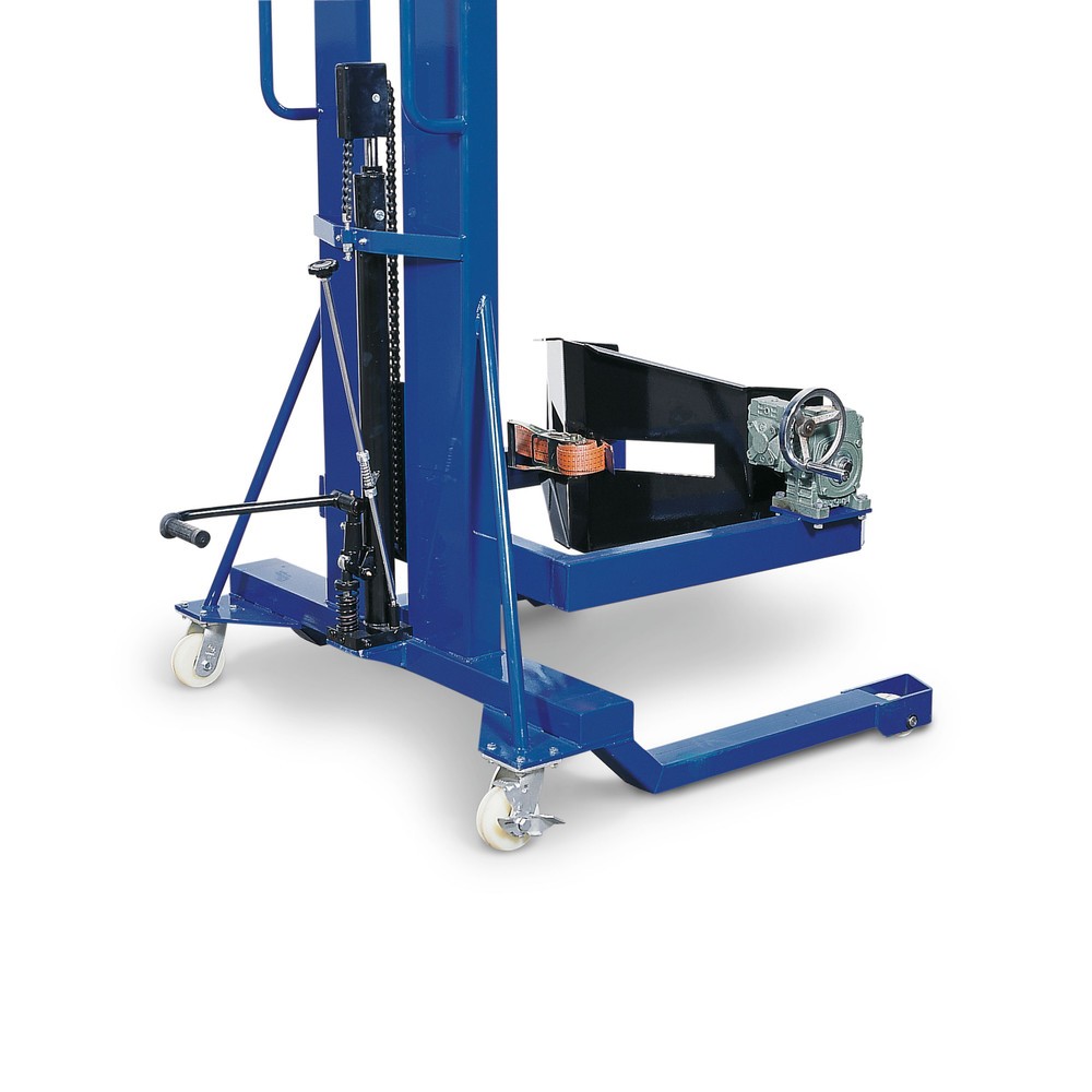 Imagem do produto n.º 4: Virador de barris 360°, cap. carga 300 kg, elevação do pedal, altura de elevação de 120-750 mm
