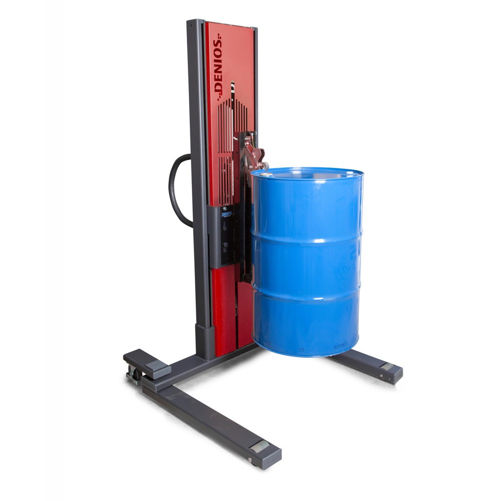 Imagem do produto: Elevador de barris Secu Ex com pinça de bidões, largo, altura de elevação máx. 1.405 mm