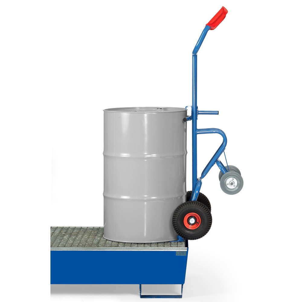 Imagem do produto n.º 5: fetra® carro para bidões, capacidade de carga de 300 kg, com 2 rodas de apoio, pneumáticos