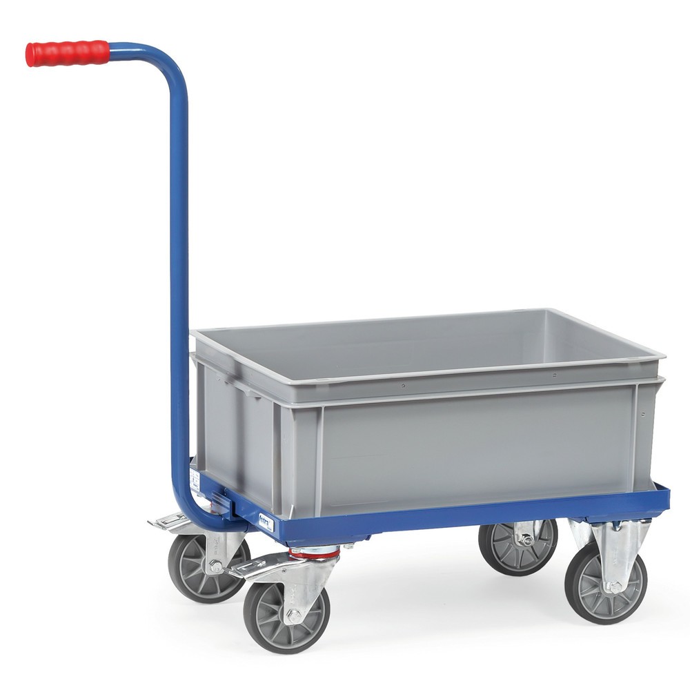 Imagem do produto: fetra® patins de transporte com pega e caixa de plástico, capacidade de carga de 250 kg