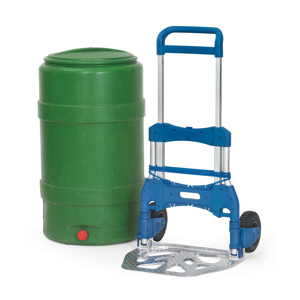 Imagem do produto n.º 3: fetra® carro de transporte articulado em alumínio, capacidade de carga de 250 kg, pá LxP 595 x 450 mm