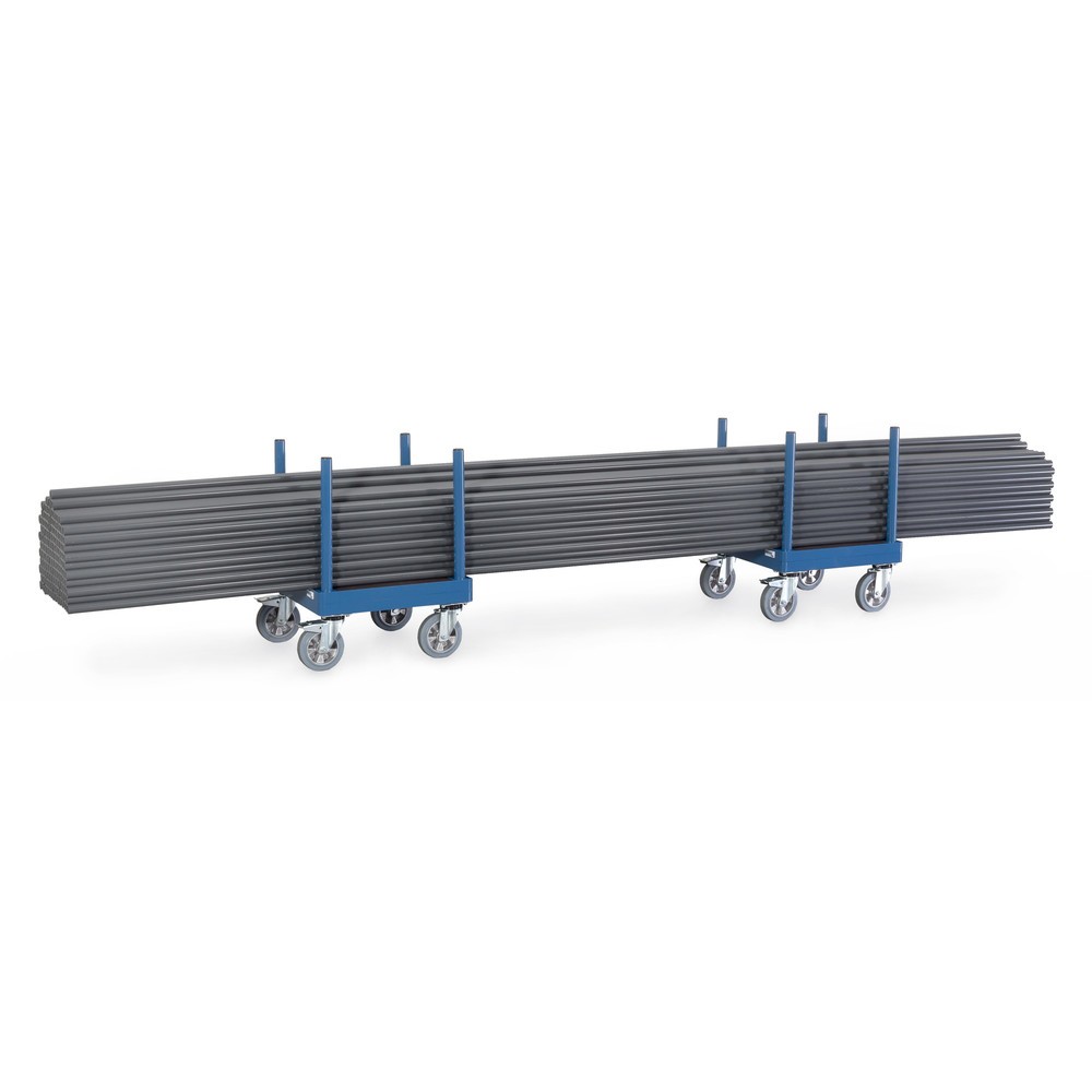 Imagem do produto n.º 2: Carrinho de material comprido fetra® Rolli, capacidade de carga de 1500 kg, superfície de carregamento traseira LxP 510 x 510 mm