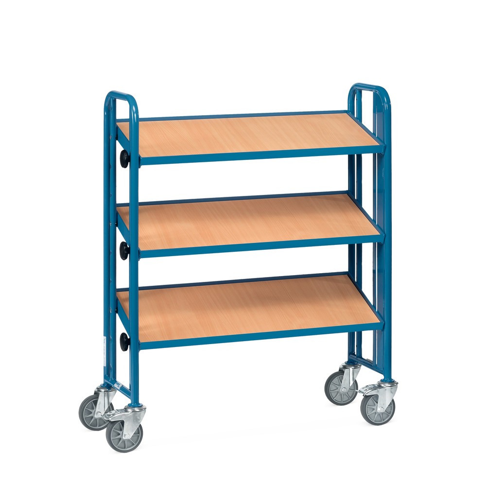 Imagem do produto: fetra® carro pesado com mesa e de montagem com painéis de base, 3 pisos, de um lado