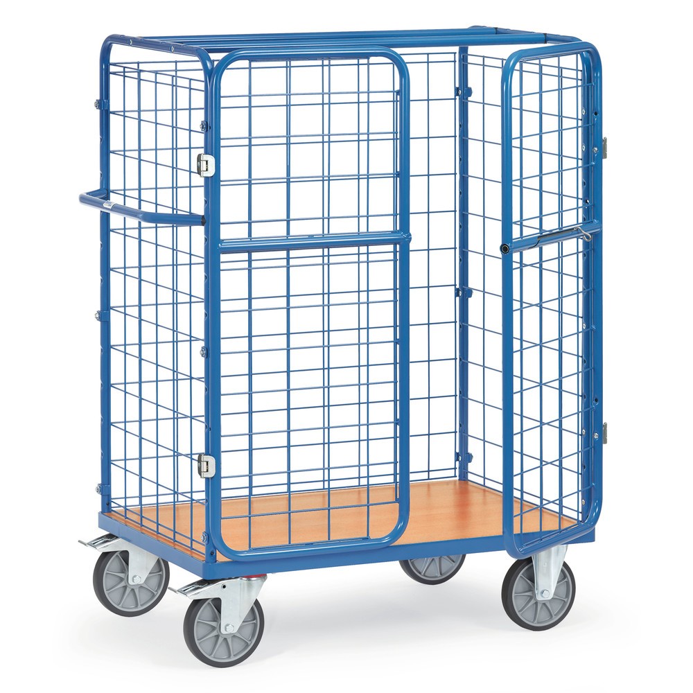 Imagem do produto: fetra® carro para pacotes, capacidade de carga de 600 kg, superfície de carga LxP 1000 x 700 mm, altura 1552 mm