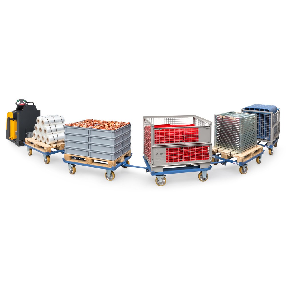 Imagem do produto n.º 6: fetra® chassis de paletes , com acoplamento + timão, capacidade de carga 1.000 kg