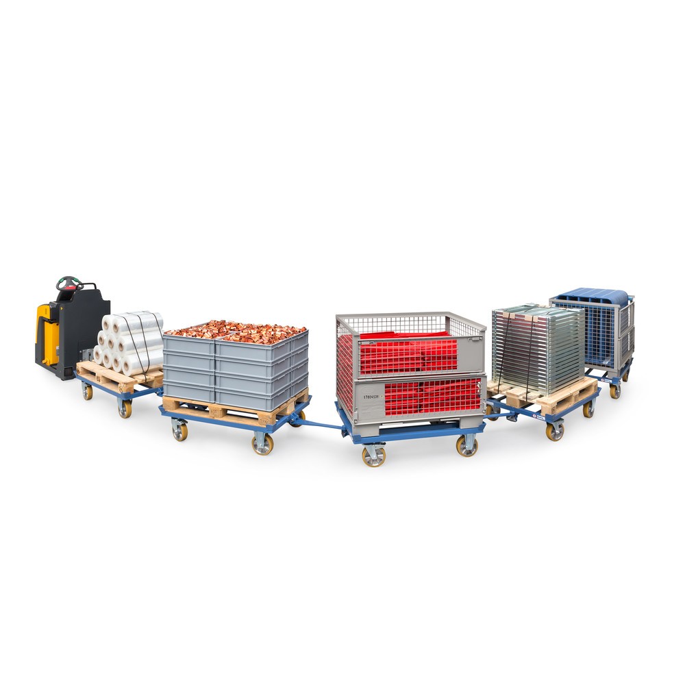 Imagem do produto n.º 8: fetra® chassis de paletes , com acoplamento + timão, capacidade de carga 1.000 kg