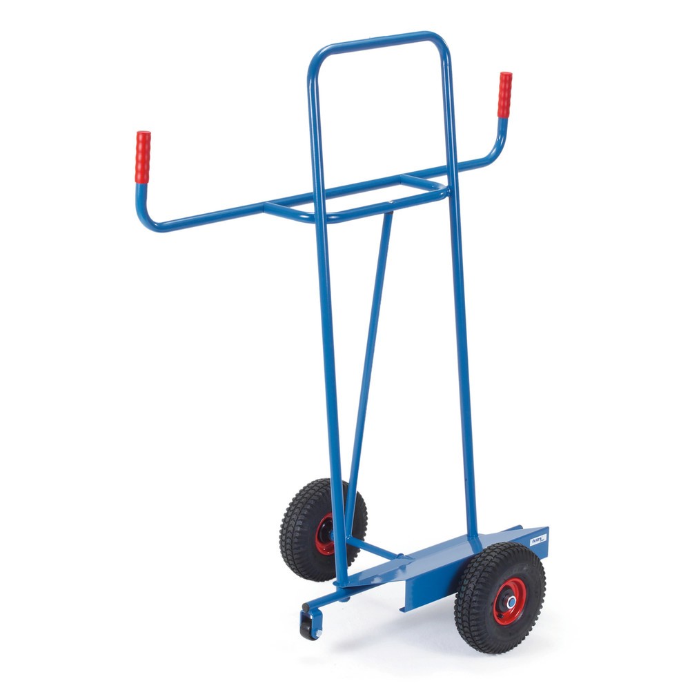 Imagem do produto: fetra® carrinho de mão para placas, capacidade de carga de 400 kg, pneus de borracha maciça, padrão