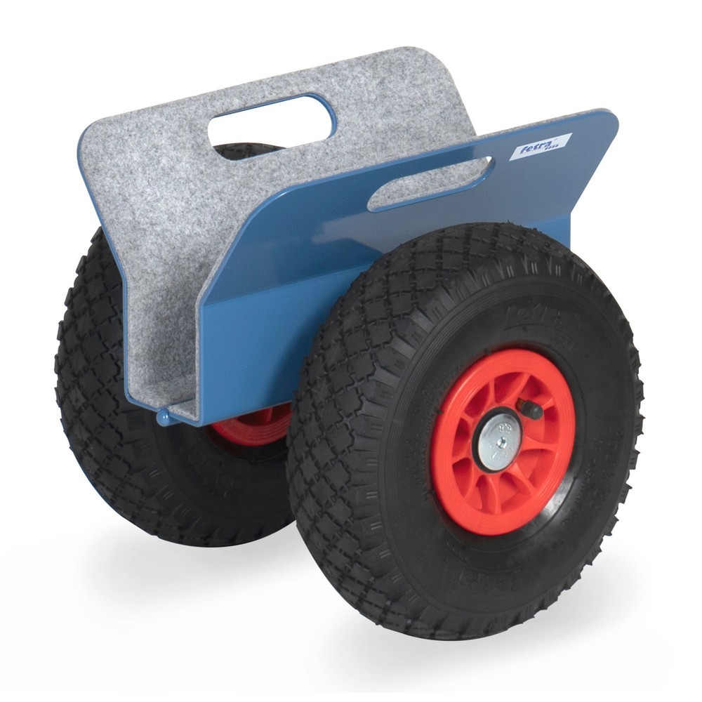 Imagem do produto: fetra® rolo transportador de painéis com garras de fixação, capacidade de carga de 250 kg, largura de fixação 0-60 mm, pneus de borracha maciça