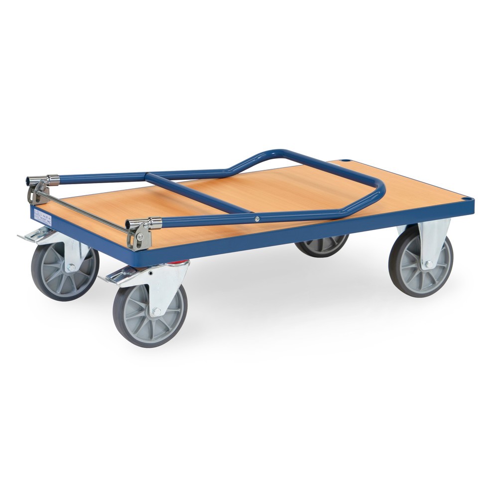 Imagem do produto n.º 3: fetra® carro de plataforma, articulado, TK 500 kg, superfície de carregamento traseira LxP 1000 x 600 mm