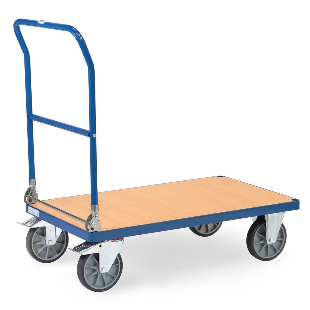 Imagem do produto n.º 4: fetra® carro de plataforma, articulado, TK 500 kg, superfície de carregamento traseira LxP 1000 x 600 mm