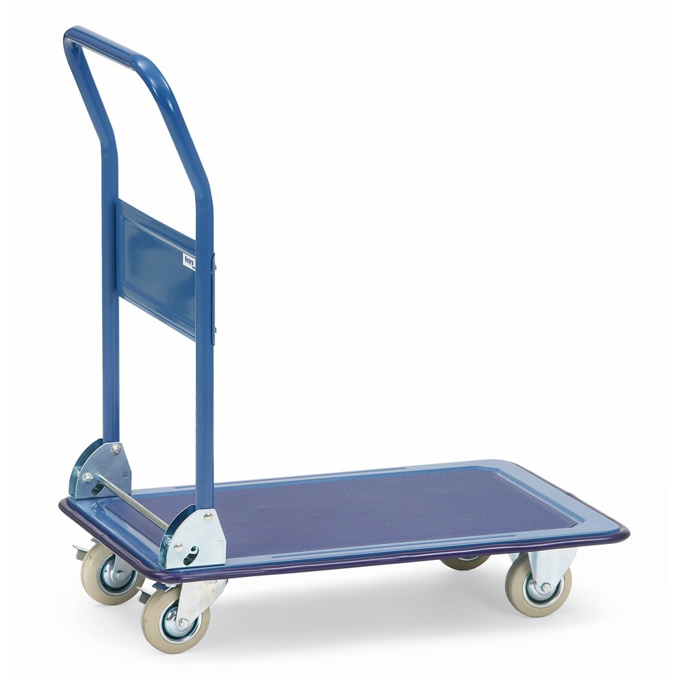 Imagem do produto: fetra® carro de plataforma com plataforma em aço 750 x 480 mm, capacidade de carga 150 kg