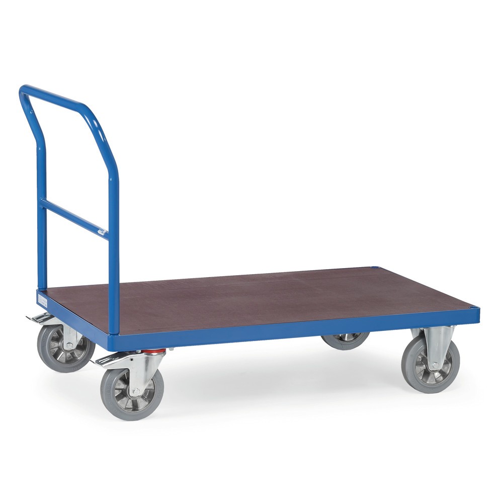 Imagem do produto: fetra® carro de plataforma para cargas pesadas, com pega de avanço, superfície de carregamento traseira LxP 700 x 1.000 mm