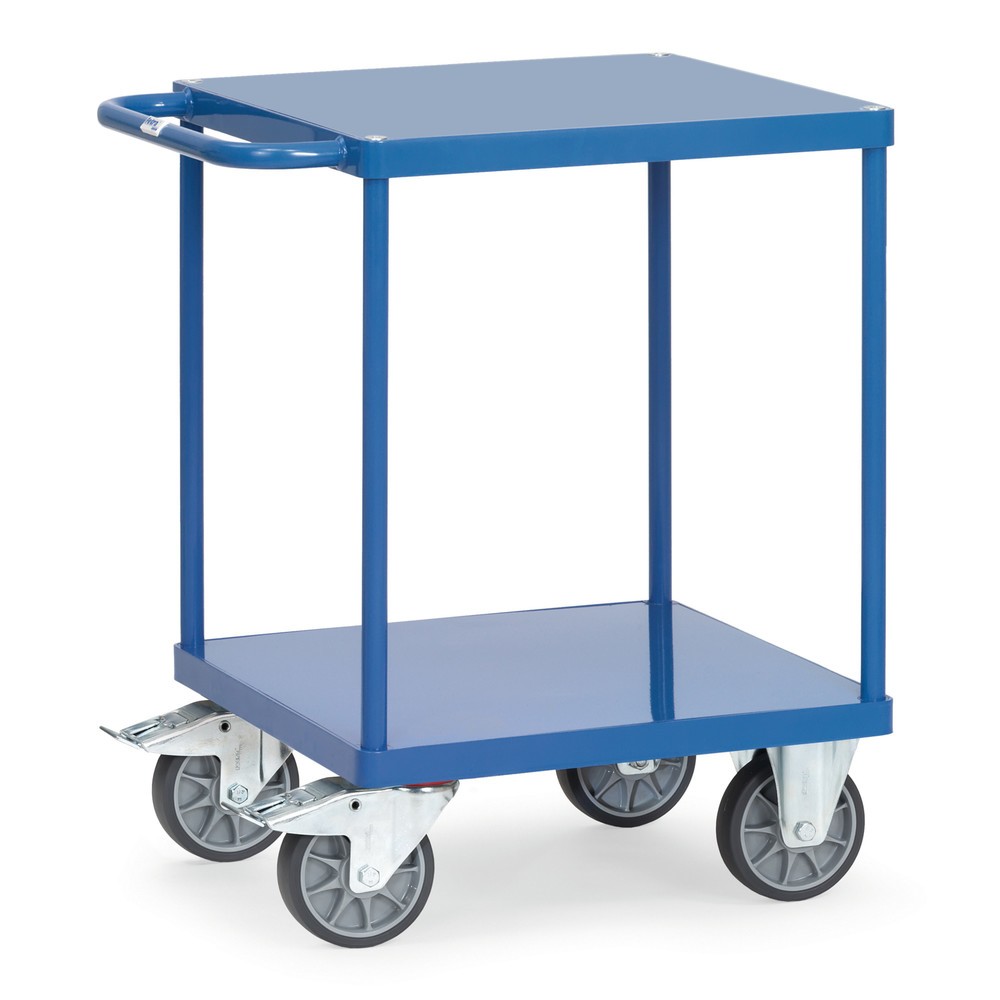 Imagem do produto: fetra® carro pesado com mesa e de montagem com 2 fundos de chapa de aço 600 x 600 mm