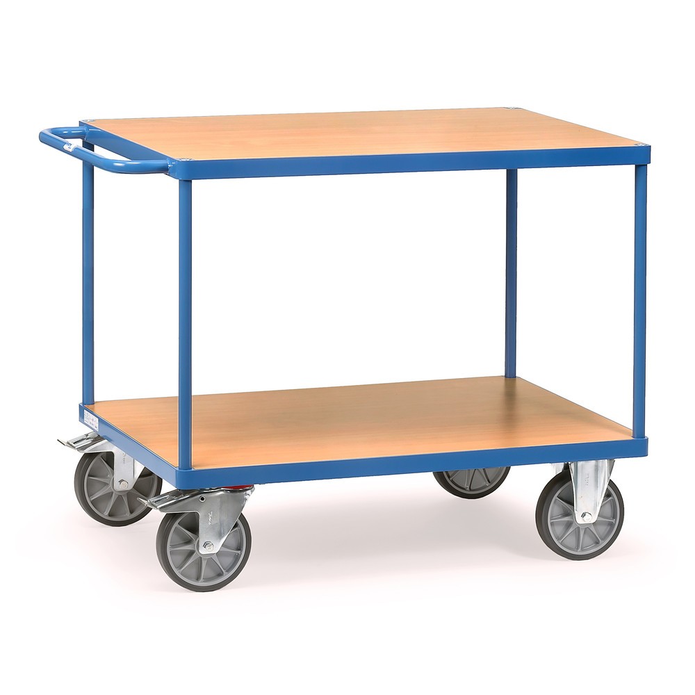 Imagem do produto: fetra® carro pesado com mesa e de montagem, 2 pisos de 600 x 1.000 mm