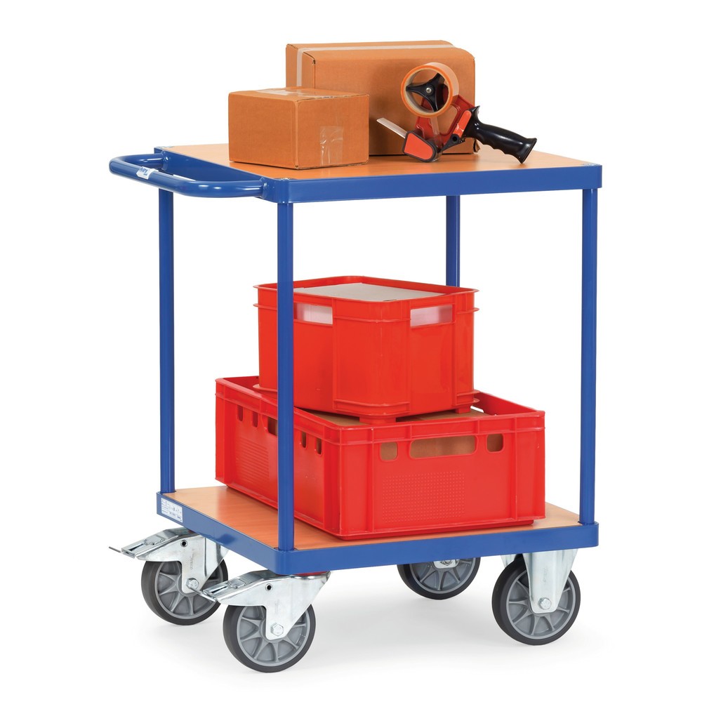 Imagem do produto n.º 3: fetra® carro pesado com mesa e de montagem, 2 pisos de 600 x 600 mm