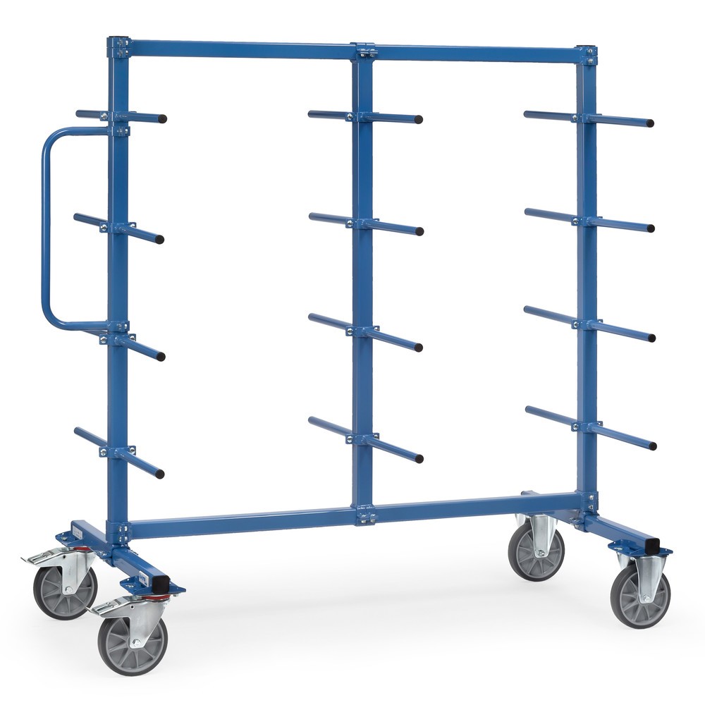 Imagem do produto n.º 3: fetra® carrinho com braços, de ambos os lados, 24 braços portantes, AxLxP 1807 x 1400 x 800 mm