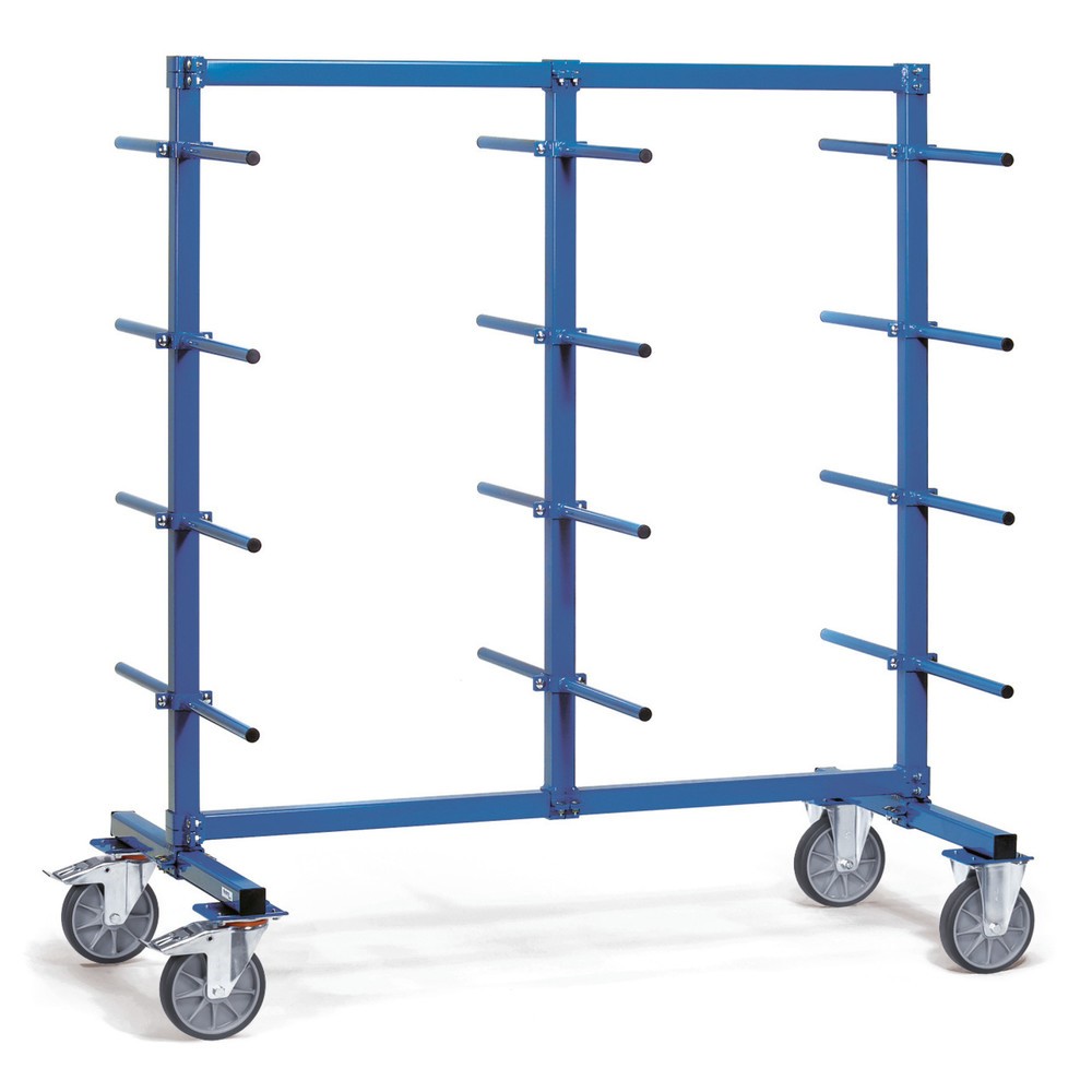 Imagem do produto: fetra® carrinho com braços, de ambos os lados, 24 braços portantes, AxLxP 1807 x 1400 x 800 mm