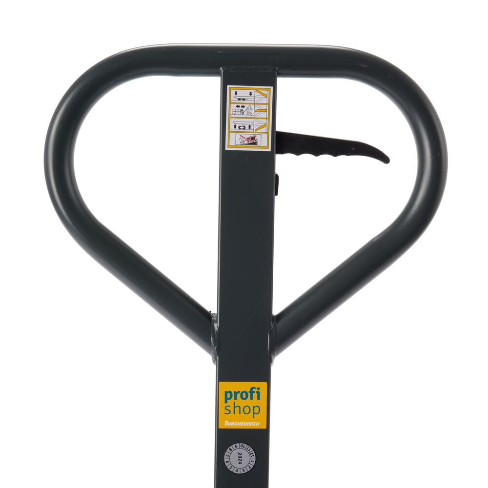 Imagem do produto n.º 10: Porta-paletes manual plano Ameise® PTM 1.5 Low, capacidade de carga de 1500 kg, comprimento do garfo de 1150 mm, borracha maciça/poliuretano