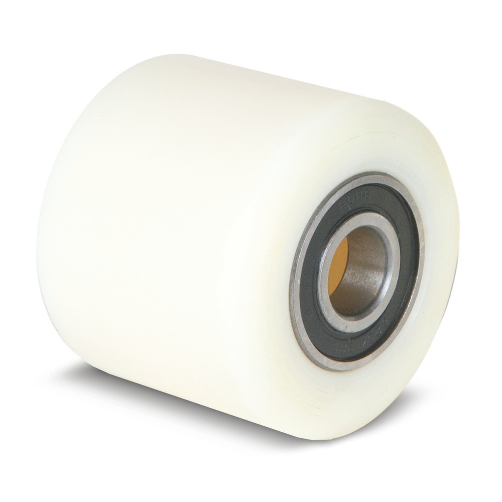 Imagem do produto: Rolo do garfo para porta-paletes manual Ameise® tipo PTM 2.0/2.5, ACY20/25, BF3, BF, Delta, BASIC tipo DF25, tandem, nylon, Ø x largura 80 x 70 mm
