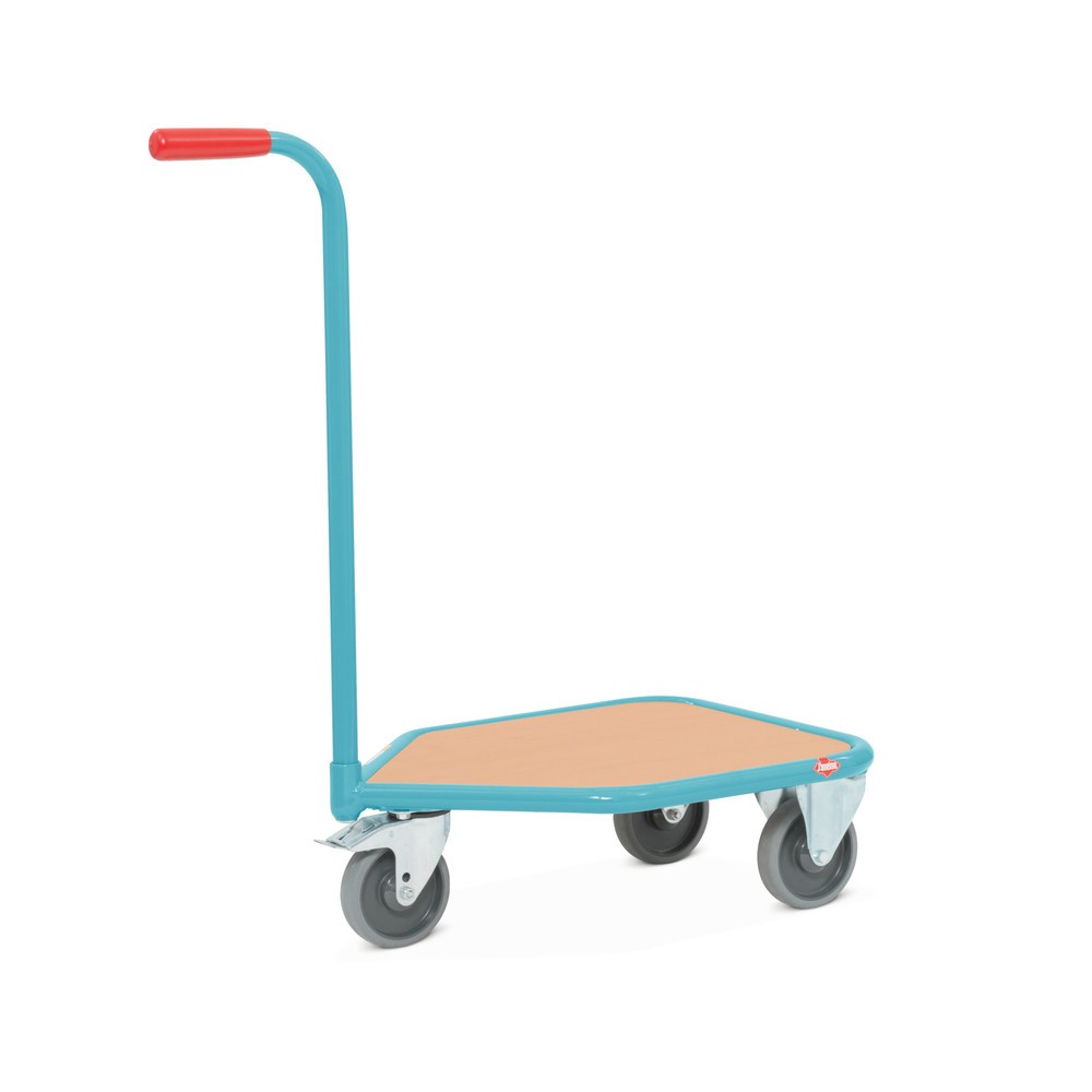 Imagem do produto: Carro com pega Ameise® com superfície de carga em madeira, LxP 450 x 450 mm