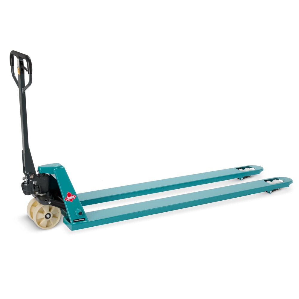 Imagem do produto: Porta-paletes manual Ameise® PTM 2.0, capacidade de carga de 2000 kg, comprimento do garfo de 2000 mm, nylon, rodas tandem