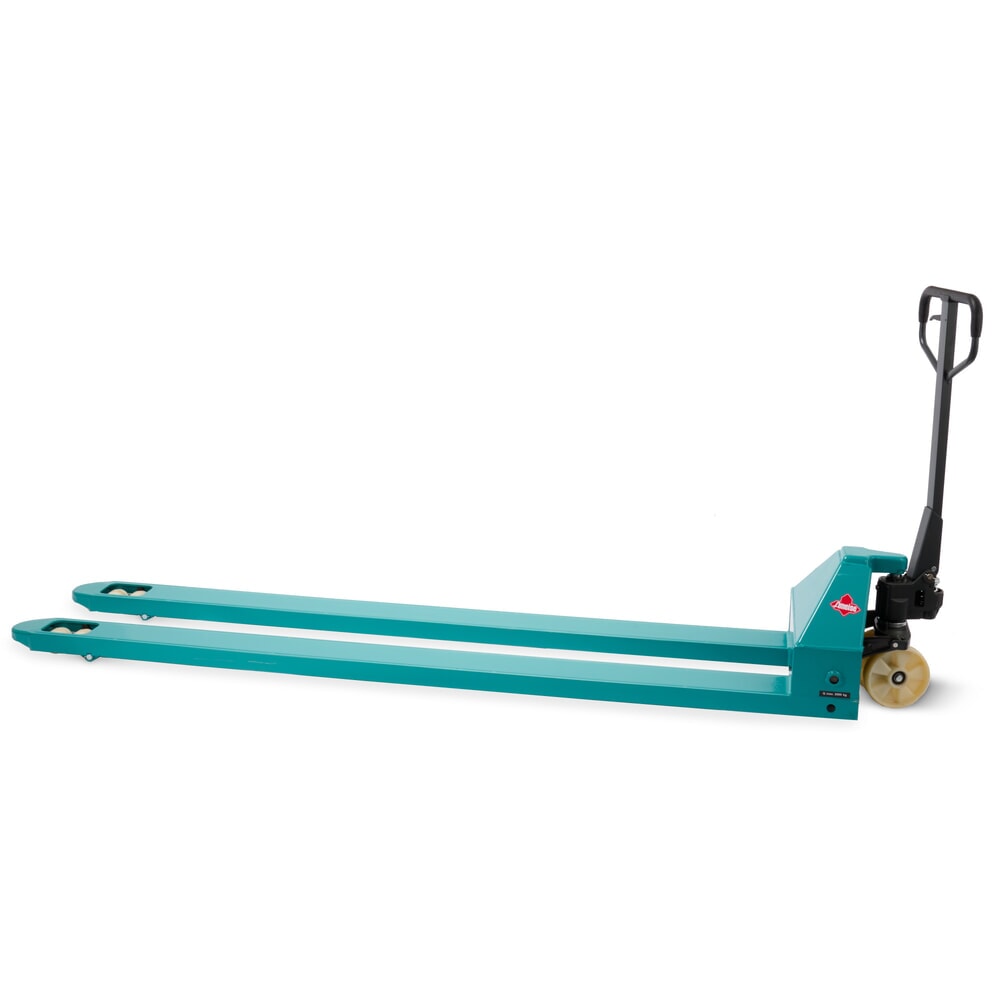Imagem do produto n.º 9: Porta-paletes manual Ameise® PTM 2.0, capacidade de carga de 2000 kg, comprimento do garfo de 2500 mm, nylon, rodas tandem