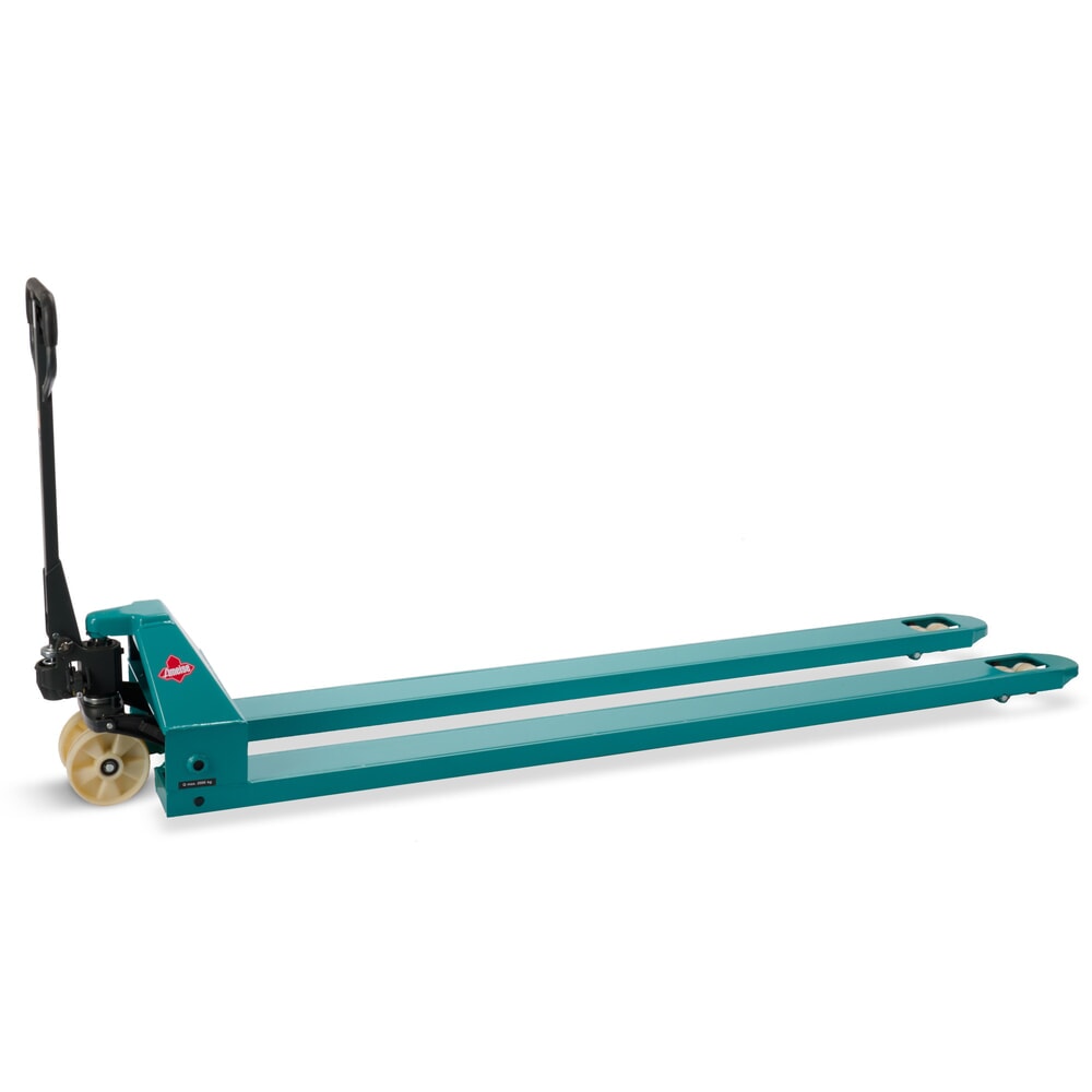 Imagem do produto: Porta-paletes manual Ameise® PTM 2.0, capacidade de carga de 2000 kg, comprimento do garfo de 2500 mm, nylon, rodas tandem