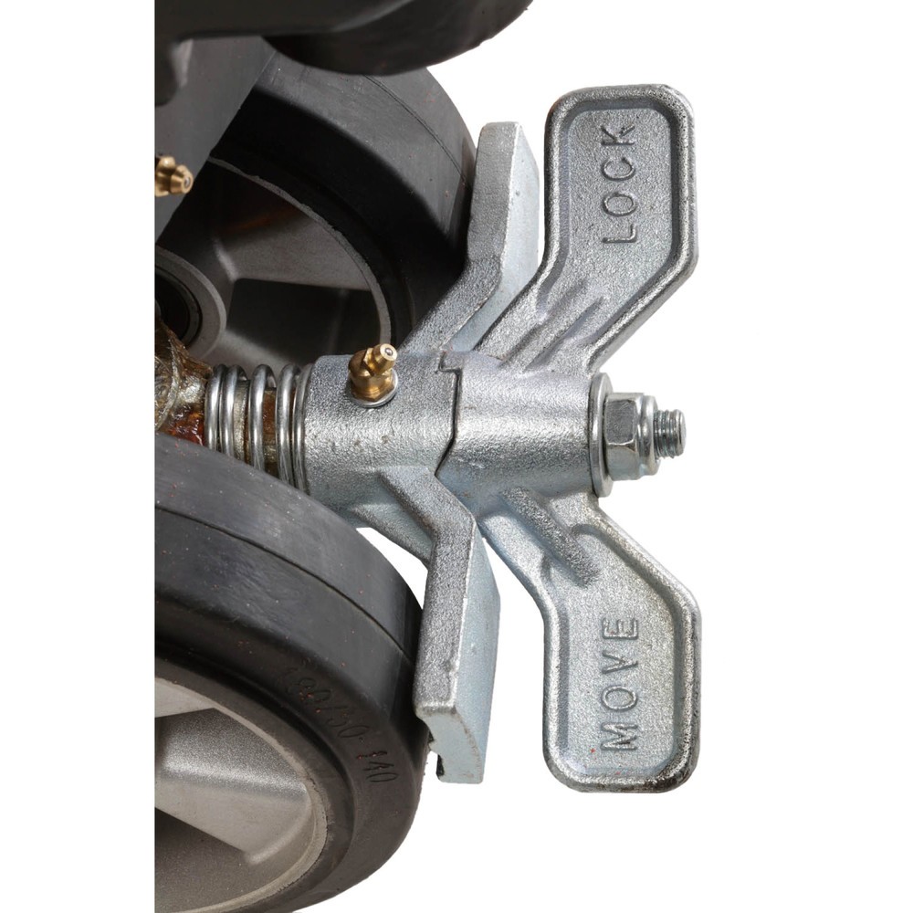 Imagem do produto: Travão de estacionamento para porta-paletes manuais Jungheinrich AM 22 + AMW 22 + AMW 22p, para rodas-guia em borracha maciça