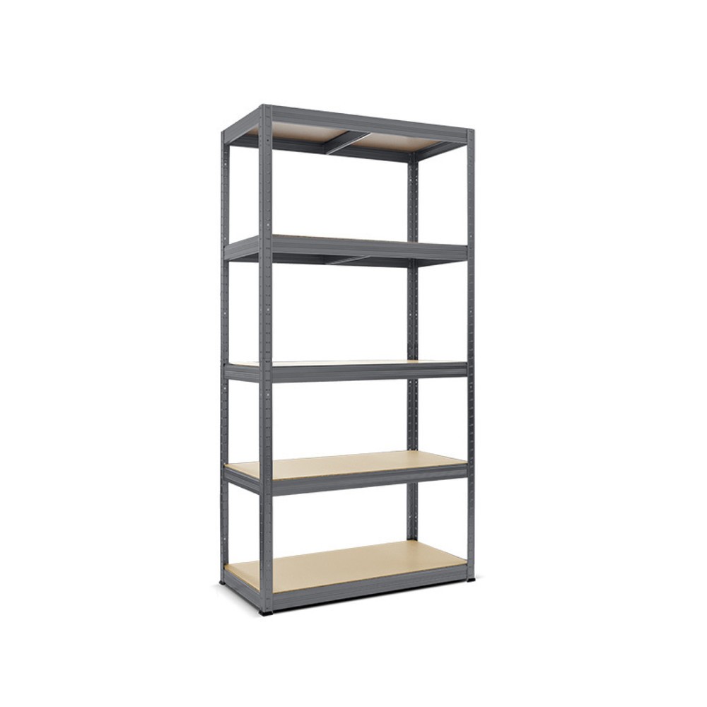 Imagem do produto: estante para picking Hemmdal, tipo M, cinzento grafite, carga de 200 kg, AxLxP 1800 x 1200 x 450 mm
