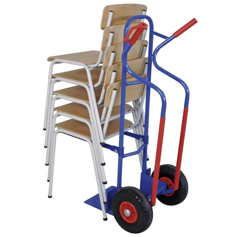 Imagem do produto n.º 2: HEMMDAL carro de cadeiras, com pneus resistentes a perfuração, capacidade de carga do carro de 250 kg, braços de suporte para cadeiras com altura ajustável 70 kg
