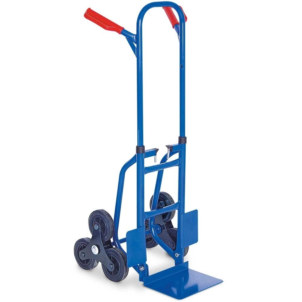 Imagem do produto: HEMMDAL carrinho para escadas, dobrável, capacidade de carga de 150 kg, pá LxP 270 x 200 mm